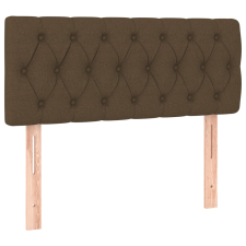 vidaXL sötétbarna szövet fejtámla 90x7x78/88 cm (346315) ágy és ágykellék
