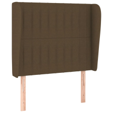 vidaXL sötétbarna szövet fejtámla szárnyakkal 93 x 23 x 118/128 cm (3118179) ágy és ágykellék