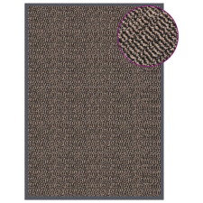 vidaXL sötétbarna tűzött lábtörlő 60 x 90 cm lakástextília