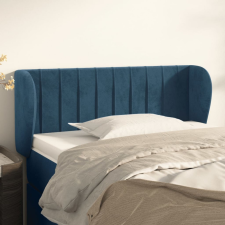 vidaXL sötétkék bársony fejtámla 103x23x78/88 cm ágy és ágykellék