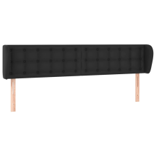 vidaXL sötéts műbőr szárnyas fejtámla 183x23x78/88 cm (3117246) ágy és ágykellék