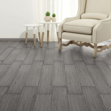 vidaXL sötétszürke 2 mm-es öntapadó PVC padlóburkoló lapok 5,21 m² dekorburkolat