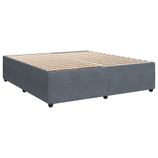 vidaXL sötétszürke bársony ágykeret 180 x 200 cm (3285025) ágy és ágykellék