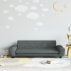 vidaXL Sötétszürke bársony gyerekkanapé 100 x 45 x 33 cm