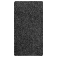 vidaXL sötétszürke csúszásmentes bozontos szőnyeg 80 x 150 cm lakástextília