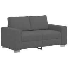 vidaXL sötétszürke kordbársony szövet loveseat kanapé 120 cm (4105194) bútor