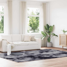 vidaXL sötétszürke poliészter hosszú szálú bozontos szőnyeg 240x340 cm lakástextília