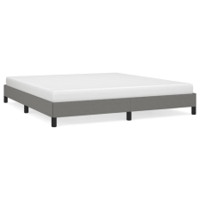 vidaXL sötétszürke szövet ágykeret 160x200 cm (346729) ágy és ágykellék