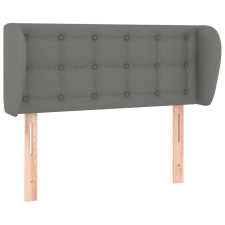 vidaXL sötétszürke szövet fejtámla szárnyakkal 83x23x78/88 cm (3117553) ágy és ágykellék