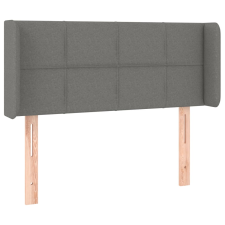 vidaXL sötétszürke szövet fejtámla szárnyakkal 93x16x78/88 cm (3118751) ágy és ágykellék