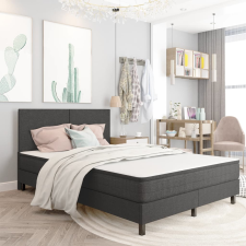 vidaXL sötétszürke szövet fejvég 140 x 200 cm  (287468) ágy és ágykellék