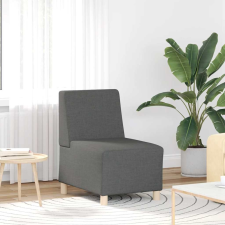 vidaXL sötétszürke szövet kanapéfotel 55 cm bútor