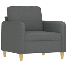 vidaXL sötétszürke szövet kanapéfotel 60 cm (359463) bútor