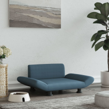 vidaXL sötétszürke szövet kutyaágy 70 x 45 x 28 cm szállítóbox, fekhely kutyáknak