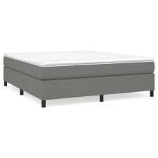 vidaXL sötétszürke szövet rugós ágykeret 180x200 cm (3120879) ágy és ágykellék