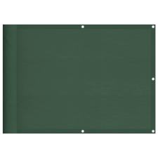 vidaXL sötétzöld 100% oxford poliészter erkélyparaván 75 x 800 cm (4000257) kerti bútor
