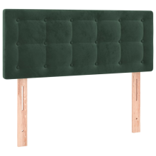 vidaXL sötétzöld bársony fejtámla 90x5x78/88 cm (346433) ágy és ágykellék