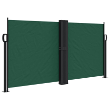 vidaXL sötétzöld behúzható oldalsó napellenző 120 x 1200 cm kerti bútor