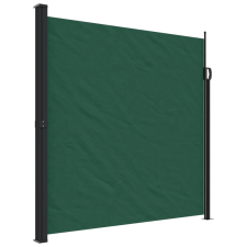 vidaXL sötétzöld behúzható oldalsó napellenző 200 x 500 cm kerti bútor