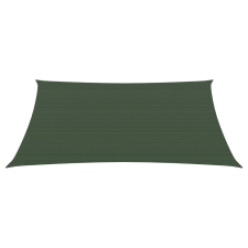 vidaXL sötétzöld HDPE napvitorla 160 g/m² 2,5 x 3 m kerti bútor