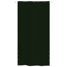 vidaXL sötétzöld oxford-szövet erkélyparaván 140 x 240 cm (148531) kerti bútor