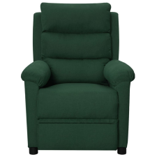 vidaXL sötétzöld szövet masszázsfotel (342357) masszázsfotel
