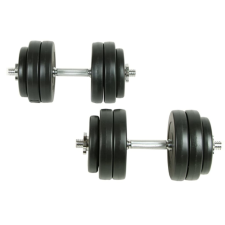 vidaXL Súlyzó szett 30 kg kézisúlyzó