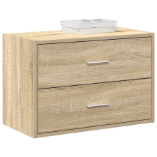 vidaXL szekrény 2 fiókkal Sonoma tölgy 60x31x40 cm gépi forgácsolt fa bútor