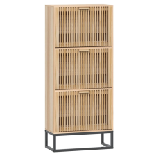vidaXL szerelt fa cipőszekrény 52 x 25 x 120 cm (352129) bútor