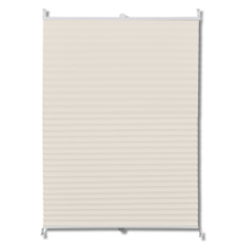 vidaXL Szét Húzható Roló 110x200cm Krém (240648) lakástextília