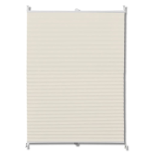 vidaXL Szét Húzható Roló 80x100cm Krém (240633) lakástextília
