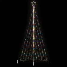 vidaXL színes karácsonyfa fénykúp 570 LED-del 399 cm műfenyő