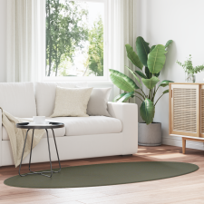 vidaXL Szőnyeg "HUARTE" Erdőzöld 120x170 cm Ovális lakástextília