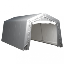 vidaXL szürke acél tárolósátor 300 x 600 cm kerti tárolás