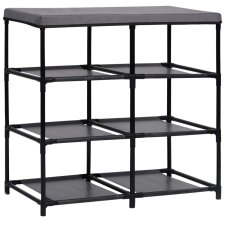 vidaXL szürke acél tárolószekrény 6 fiókkal 55 x 29 x 55 cm (288322) bútor