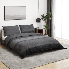 vidaXL szürke ágyneműhuzat-garnitúra 225x220 cm pamut lakástextília