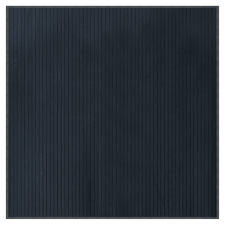 vidaXL szürke bambusz négyzet alakú szőnyeg 100 x 100 cm lakástextília