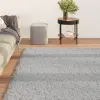 vidaXL szürke csúszásmentes puha bozontos mosható szőnyeg 160 x 230 cm