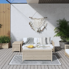 vidaXL szürke és fehér megfordítható kültéri szőnyeg 80 x 150 cm lakástextília