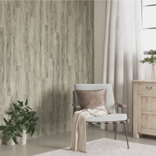 vidaXL szürke fa megjelenésű PVC fali panel 4,12 m² dekorburkolat