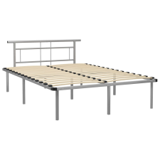 vidaXL szürke fém ágykeret 160 x 200 cm  (324834) ágy és ágykellék