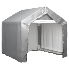 vidaXL szürke galvanizált acél tárolósátor 180 x 180 cm kerti tárolás