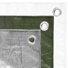 vidaXL szürke HDPE takaróponyva 180 g/m² 4 x 6 m kerti bútor