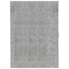 vidaXL szürke hosszú szálú bozontos modern szőnyeg 140 x 200 cm (375257) lakástextília