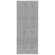 vidaXL szürke hosszú szálú bozontos modern szőnyeg 80 x 200 cm (375252) lakástextília
