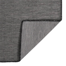 vidaXL szürke lapos szövésű kültéri szőnyeg 140 x 200 cm (340775) lakástextília
