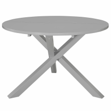 vidaXL szürke MDF étkezőasztal 120x75 cm bútor