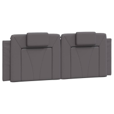 vidaXL szürke műbőr fejtámla párna 140 cm ágy és ágykellék