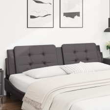 vidaXL szürke műbőr fejtámla párna 200 cm ágy és ágykellék