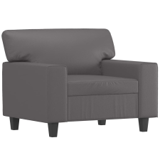 vidaXL szürke műbőr kanapészék 60 cm (359409) bútor